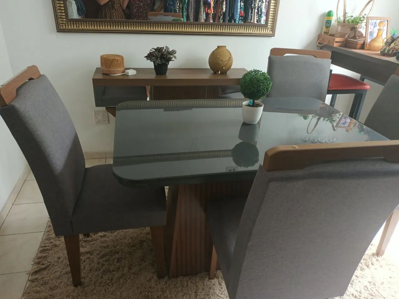 KIT  sala de jantar - 7 itens - Foto 4