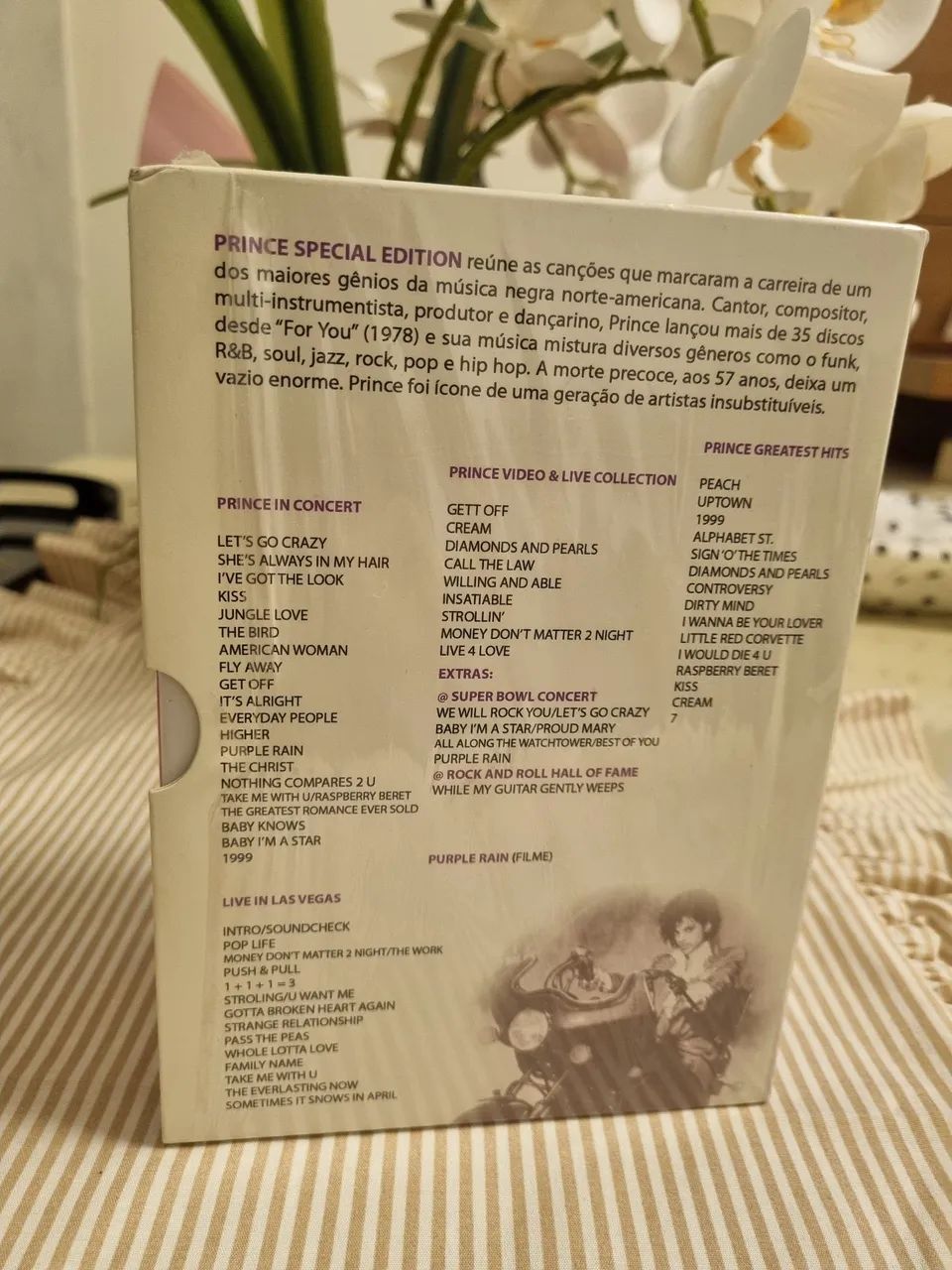 BOX DVD PRINCE - SPECIAL EDITION - Foto 4