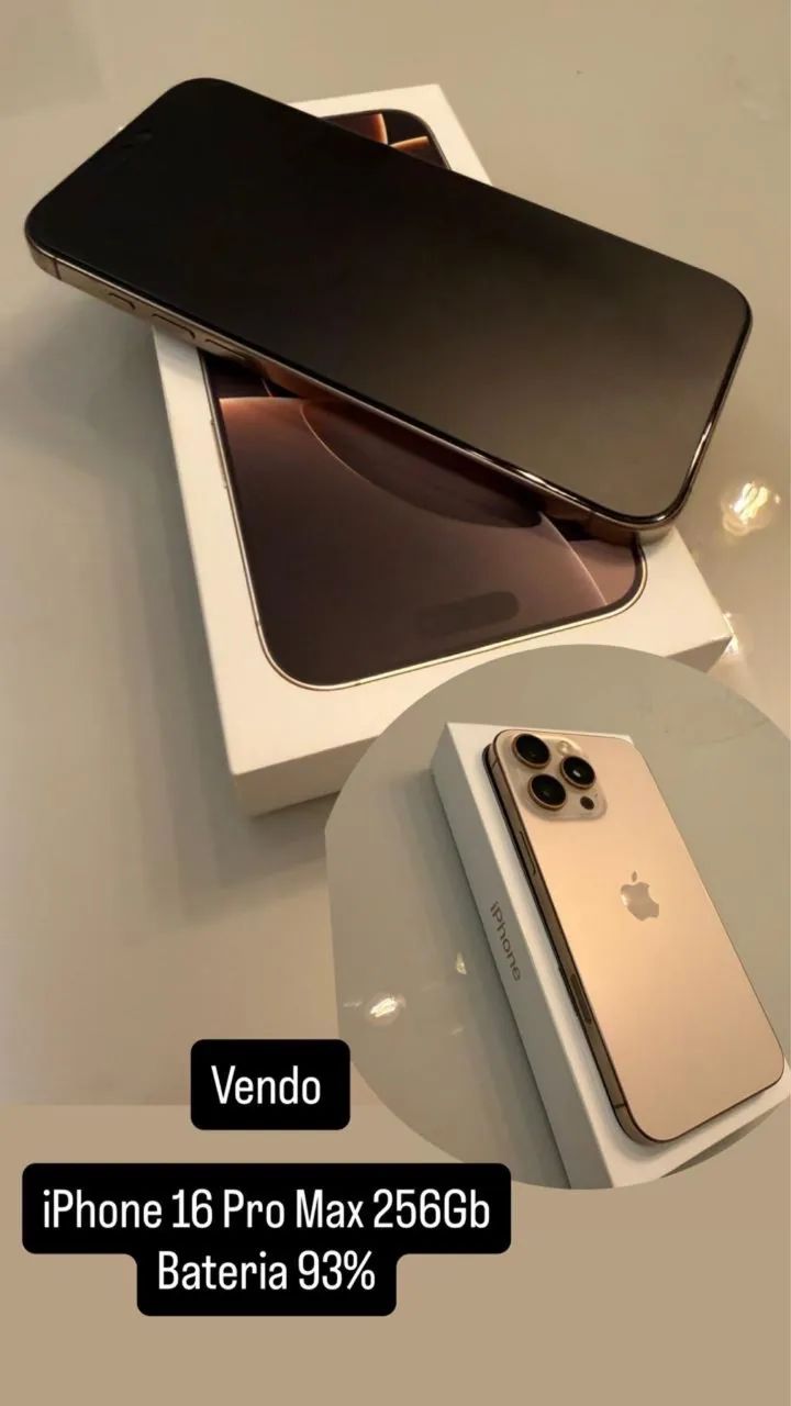 iPhone 16 Pro Max 256GB - Celulares e Smartphones - Centro, Juiz