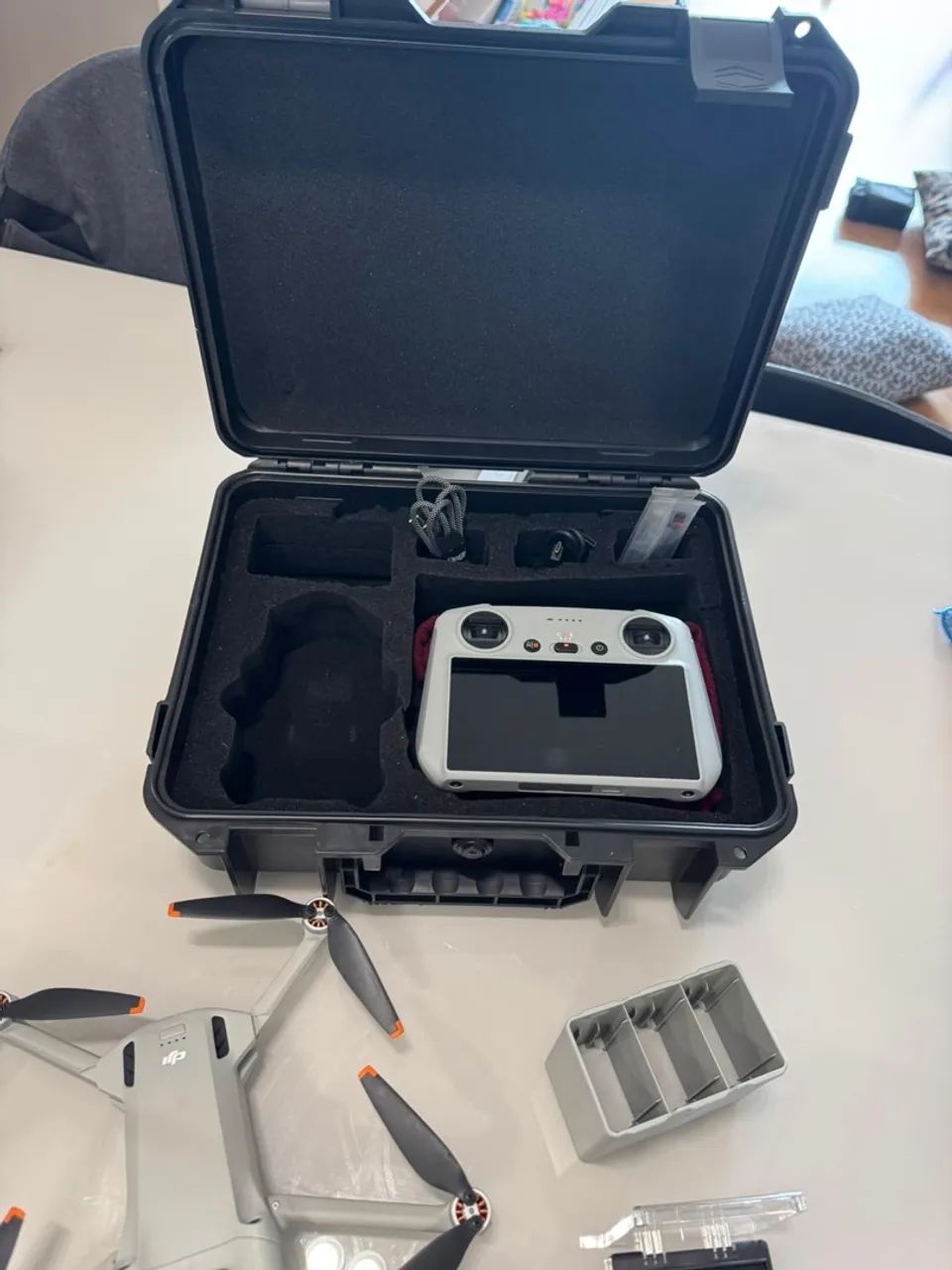 Drone DJI mini 3 Pro - Combo - Case Rígida  - Foto 5