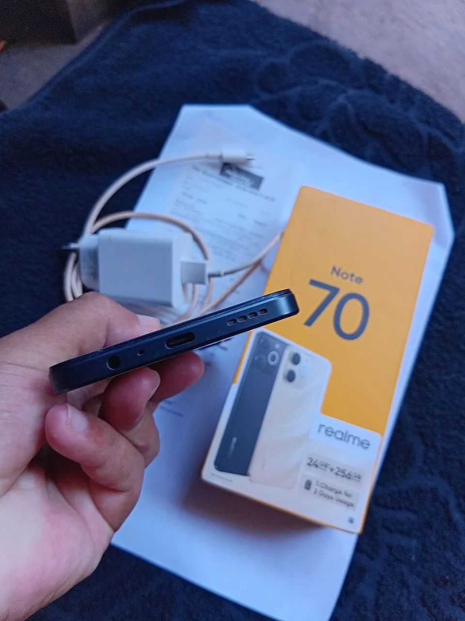 Realmente note 70 com nota fiscal 2 mês de uso 800 - Foto 5