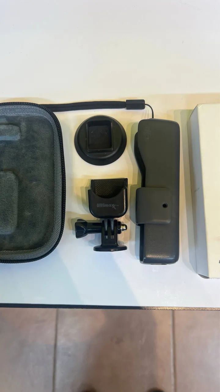 Dji Osmo Pocket 4k Câmera Portátil Estabilizada 3 Eixo Preta - Foto 2