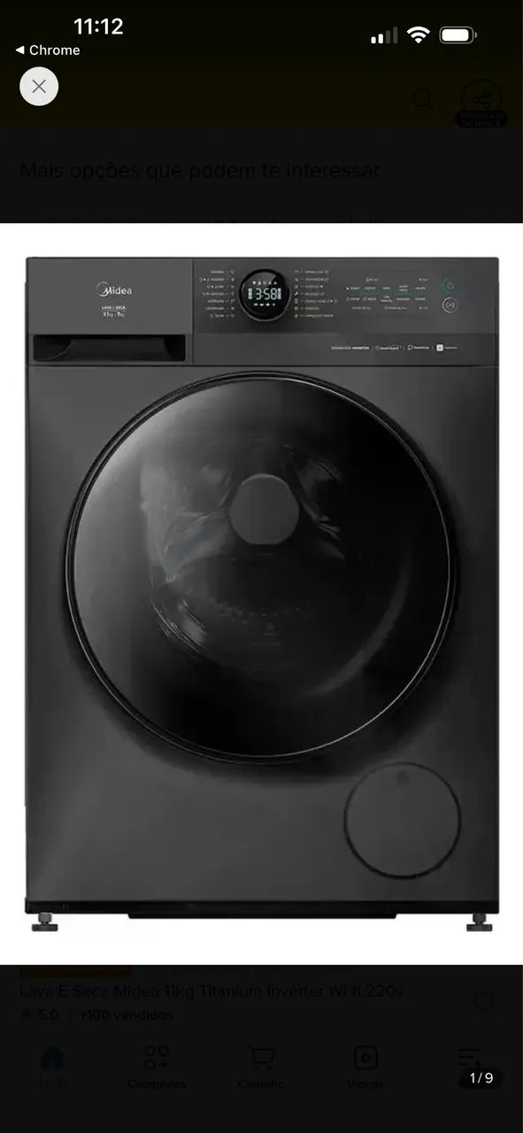 Lava e Seca Midea 11kg