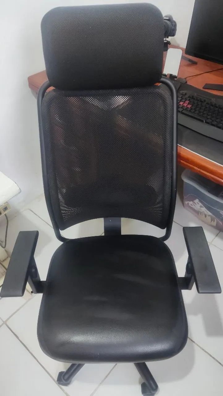 Cadeira Presidente Cavaletti NewNet - 16001 AC BR SL - Foto 3