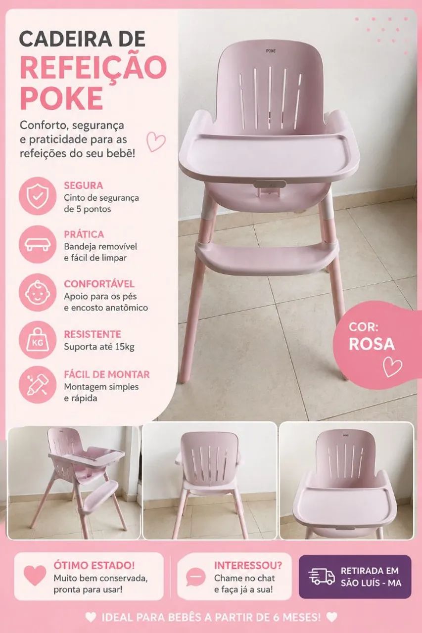 Cadeira de bebê Refeição