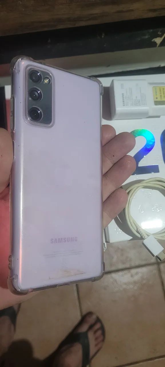 S20 FE 128/6GB ZERO/ IMPECÁVEL - Foto 2