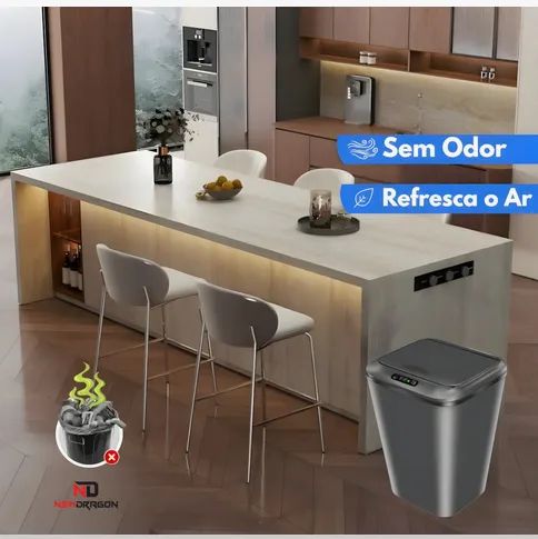 Lixeira Automática com sensor  - Foto 4