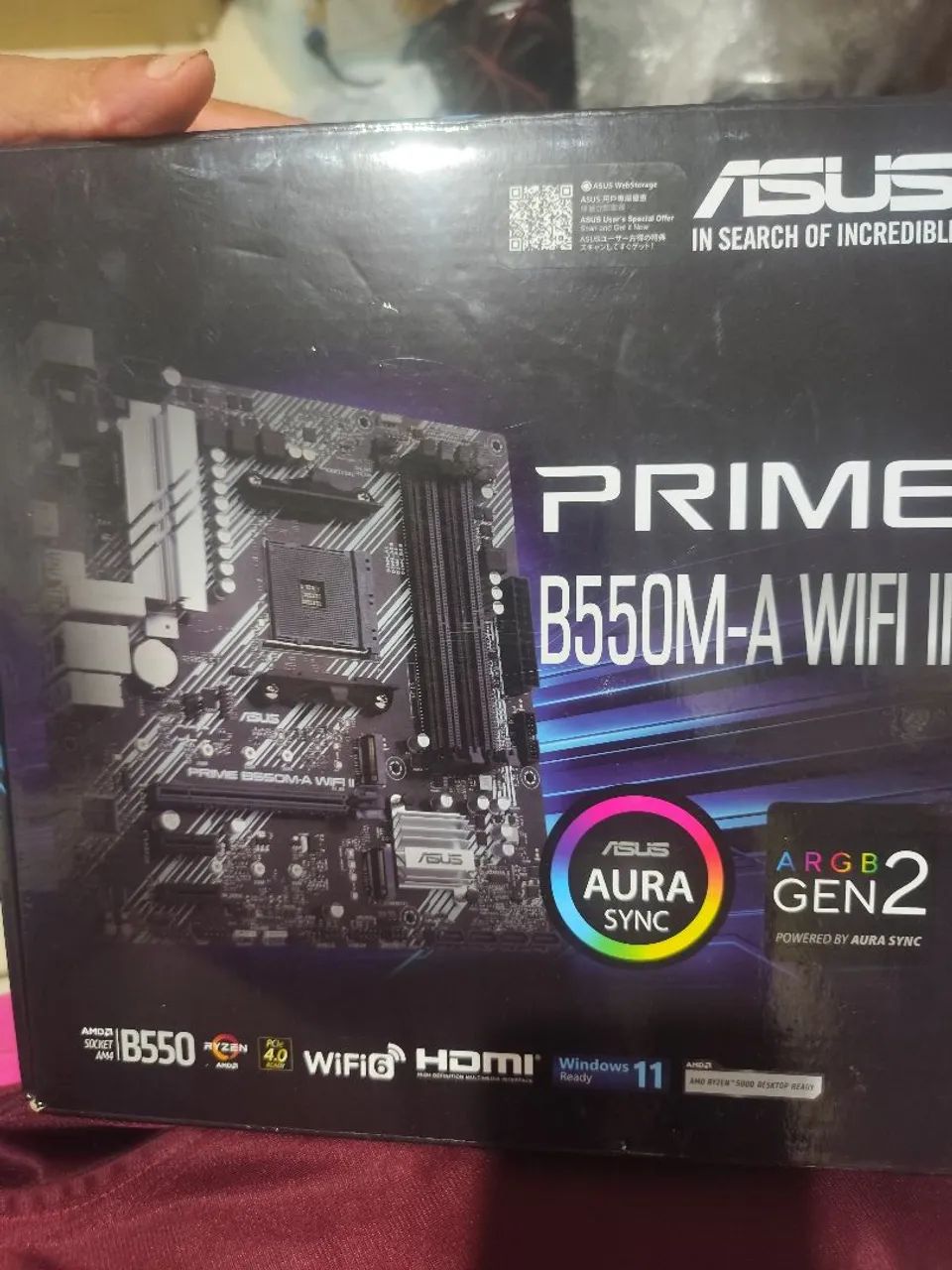 Placa mãe b550M wi-fi 2 
