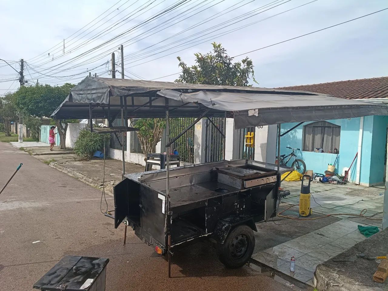 Carrinho de lanche food truck - Foto 5