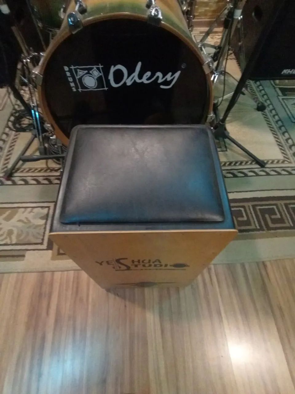 Cajon witler drums eletroacústico 2 entrada  - Foto 5
