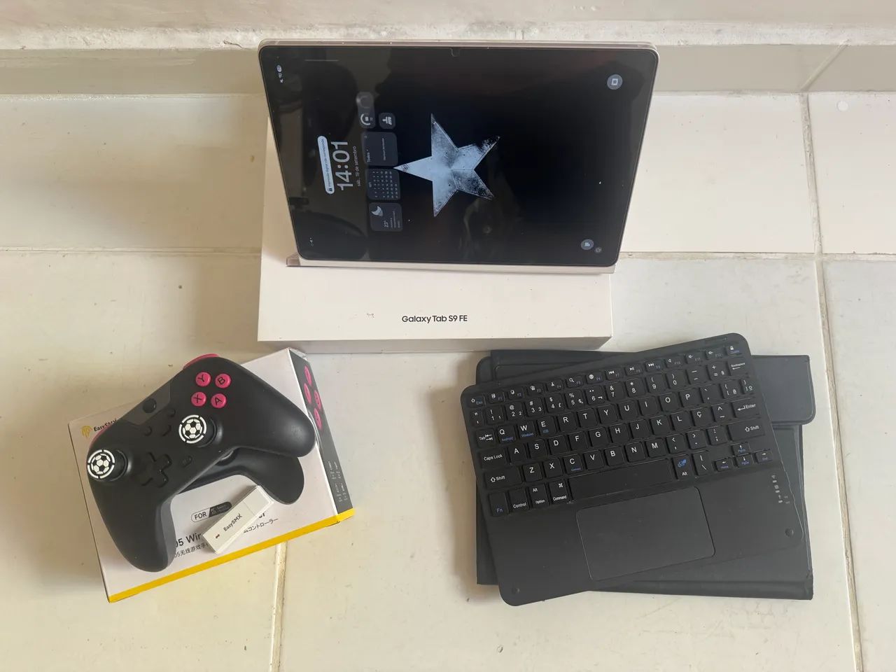 SAMSUNG TABLET S9 FÉ - NÃO FAÇO TROCAS- LEIA A DESCRIÇÃO  - Foto 2