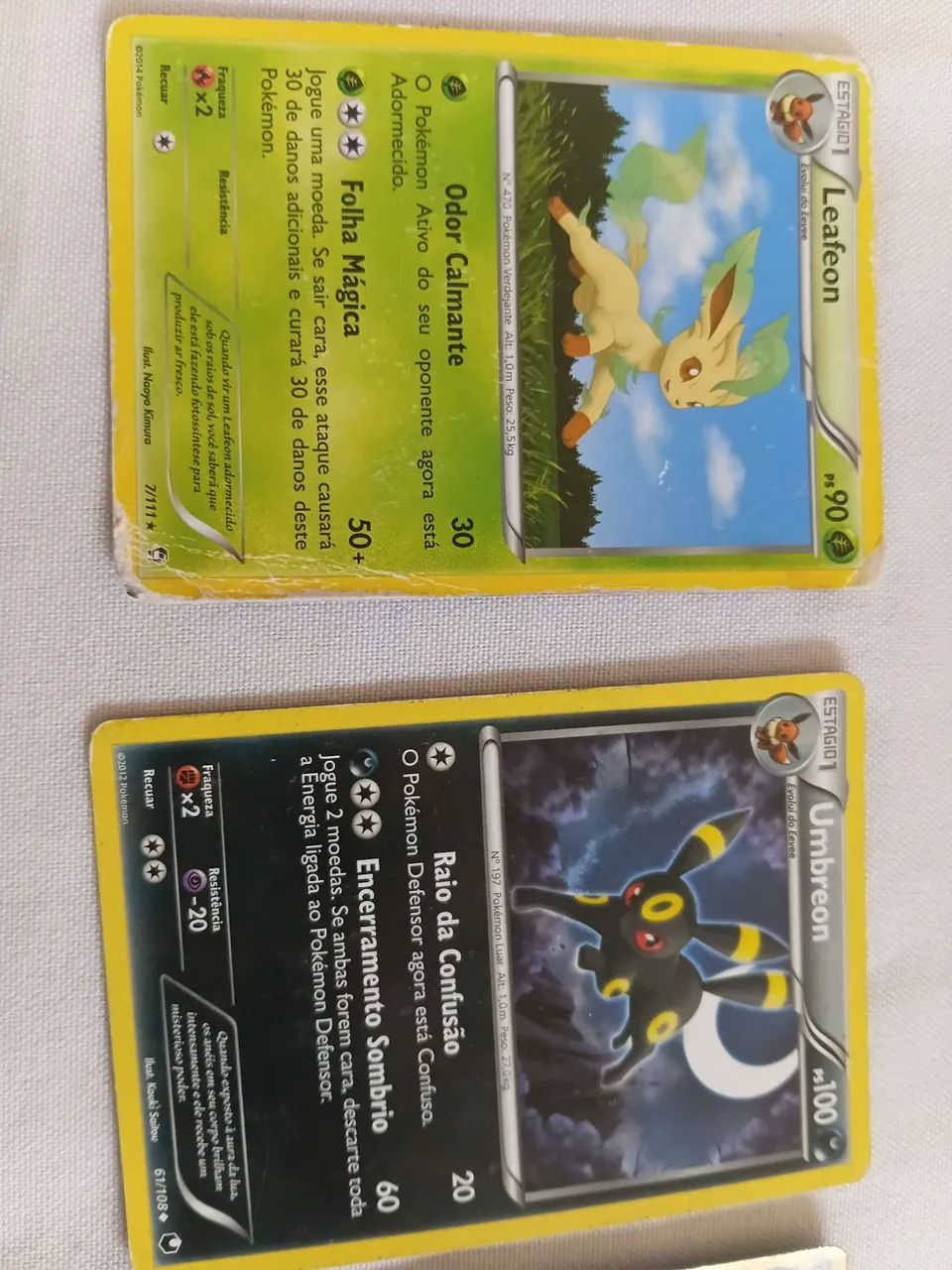 Cartas pokémon evee com as 8 evoluções - Foto 4