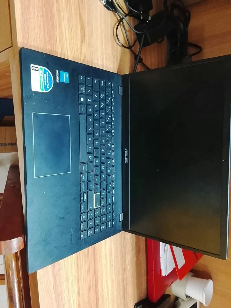 Notebook ASUS BR808WS CEL 4GB 128GB PRETO WIN - Foto 2