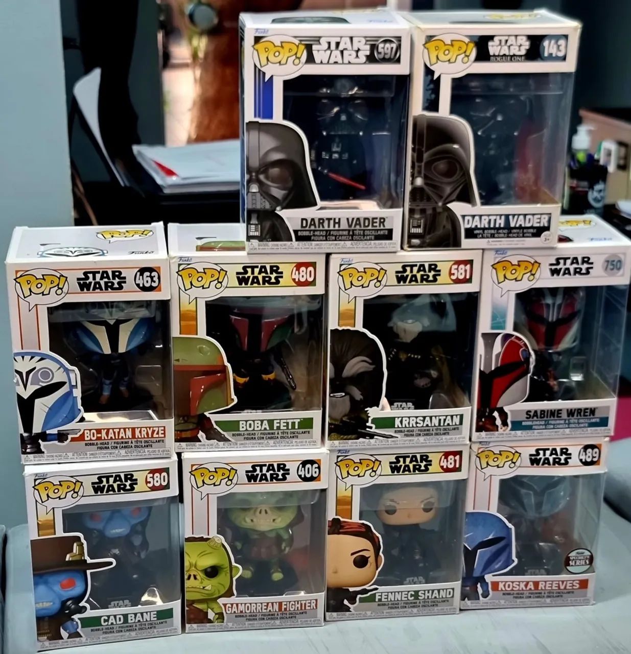 Funko Pops Star Wars 