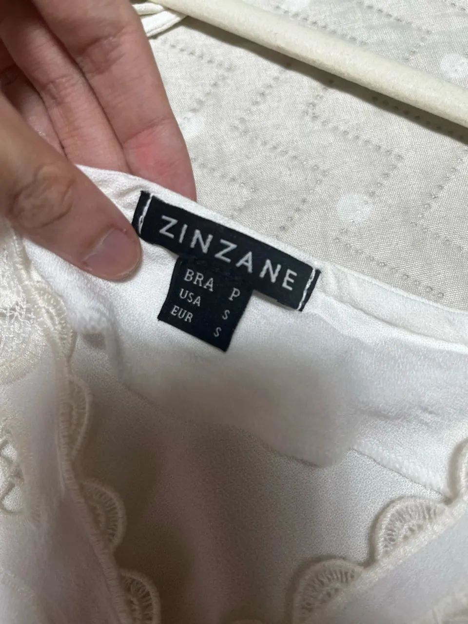 Blusa branca Zinzane  - Foto 3