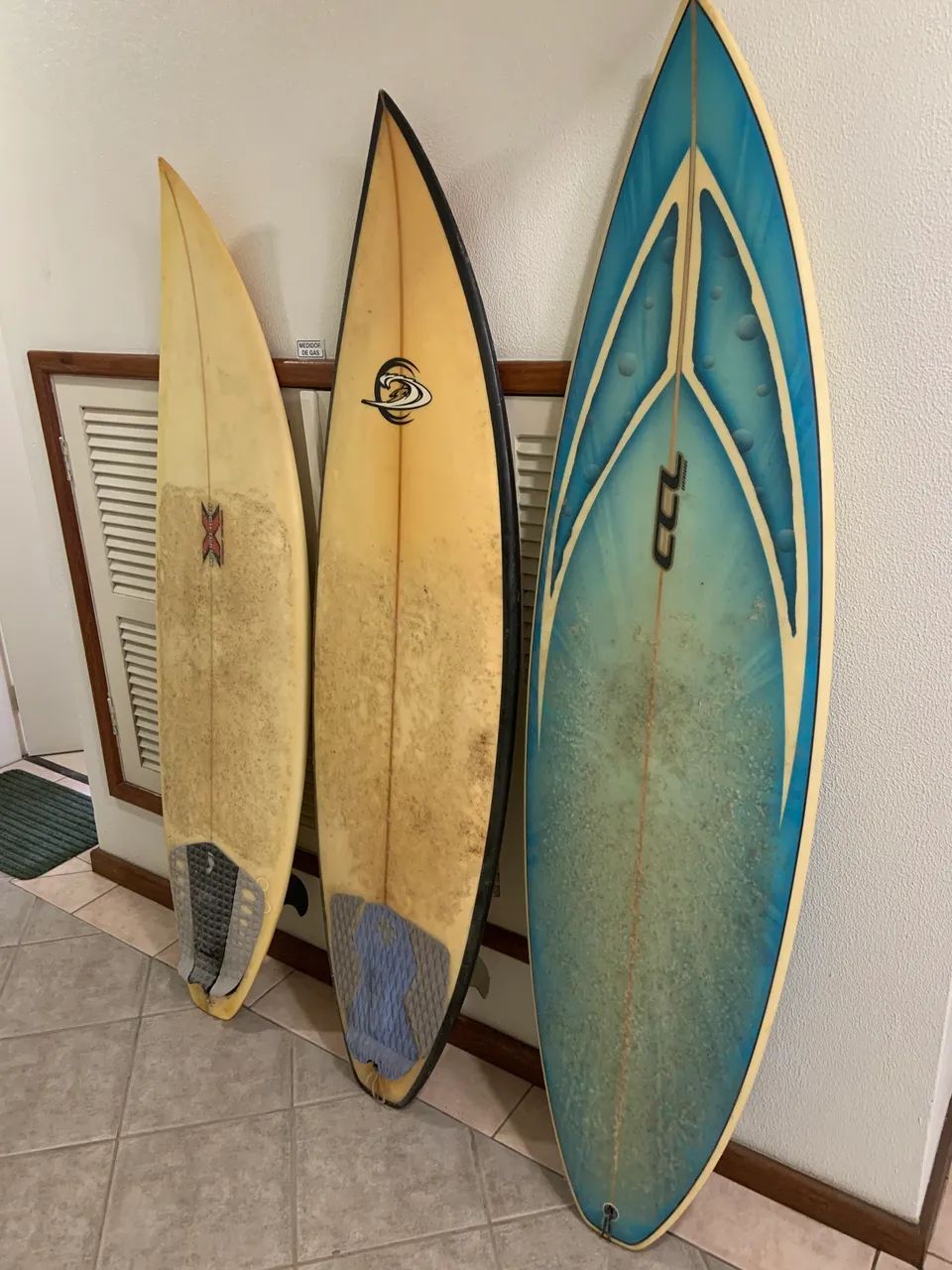 3 Pranchas de surf