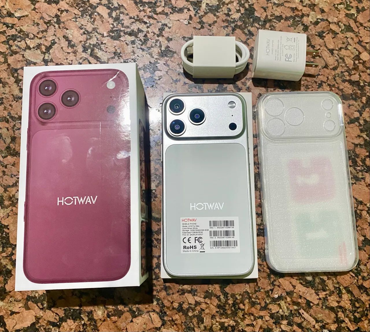 Celular A18 PRO MAX hotwav - Foto 2