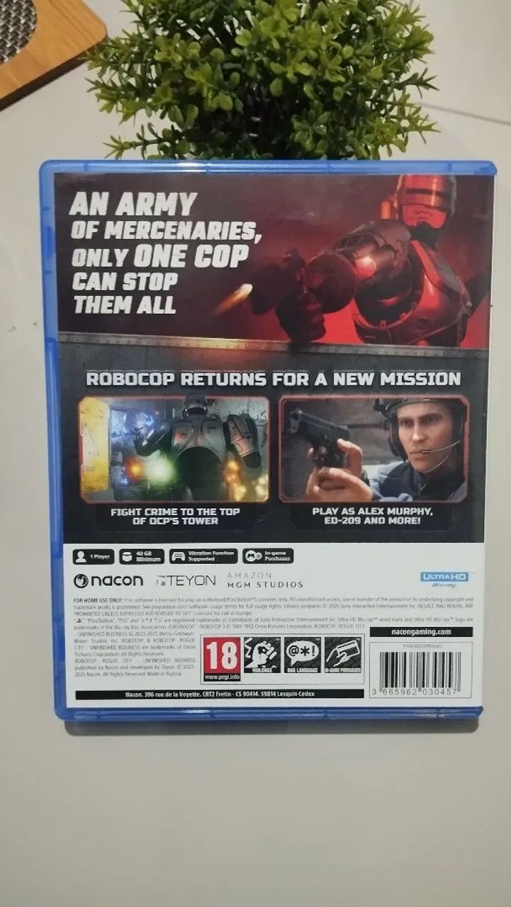 Robocop jogo ps5  - Foto 2