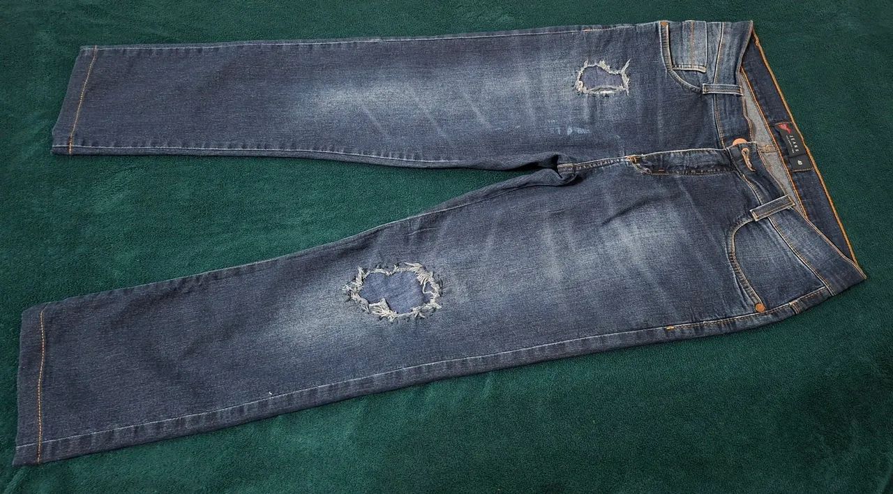 CALÇA JEANS MASCULINA NÚMERO 40 - Foto 4