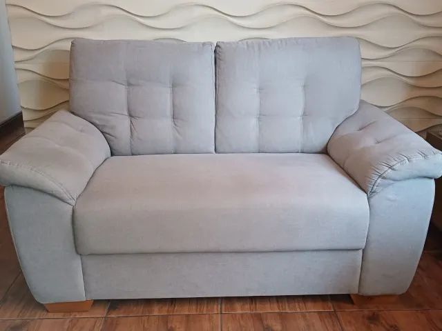 Conjunto de sofá cinza - Foto 2