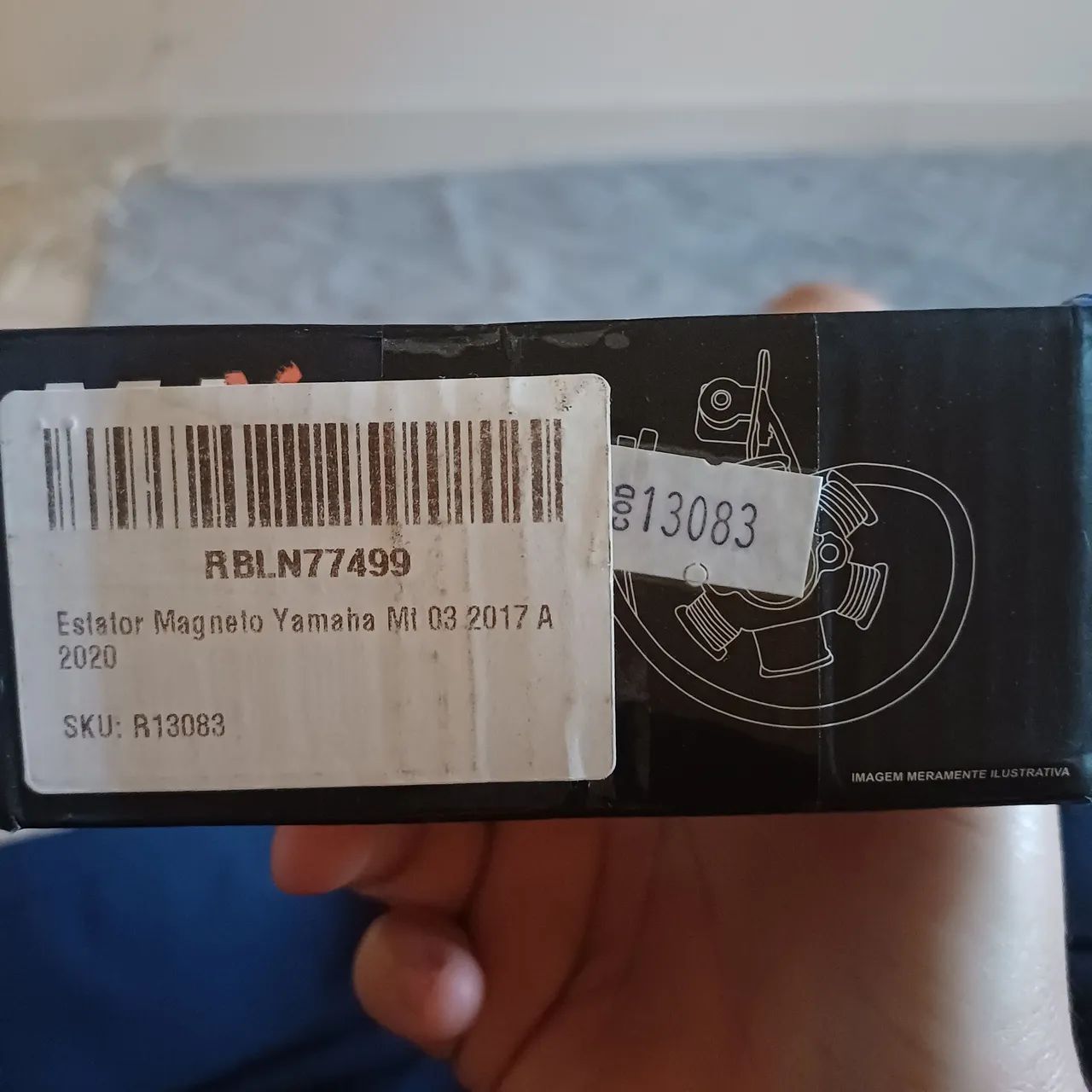 Estator Moto Yamaha MT 03 2007 a 2020