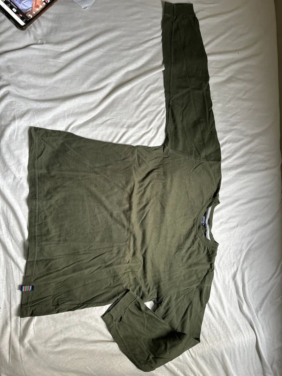 Camiseta Basic+kids TAM 10 verde escuro 