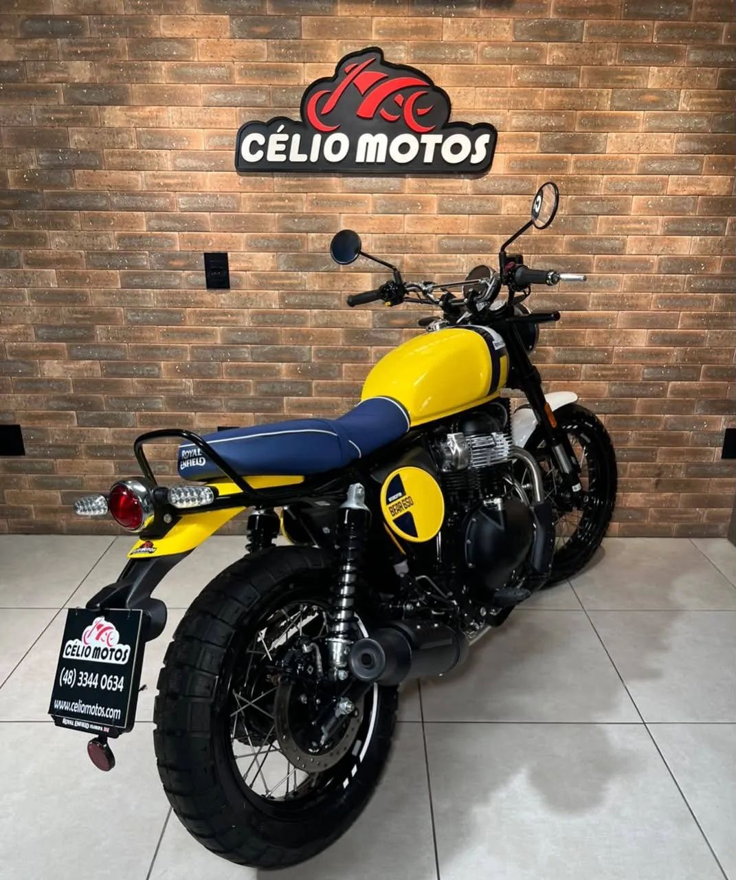 INTERCEPTOR 650 AMARELA 2026/2027 - Foto 3