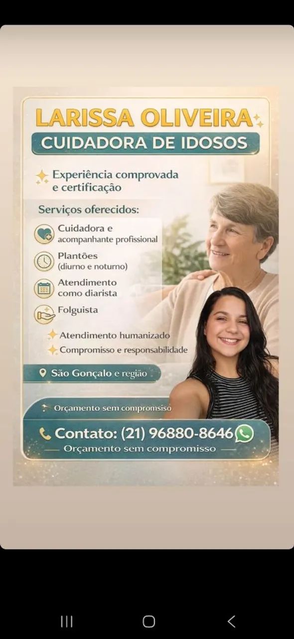 Cuidadora de Idosos 