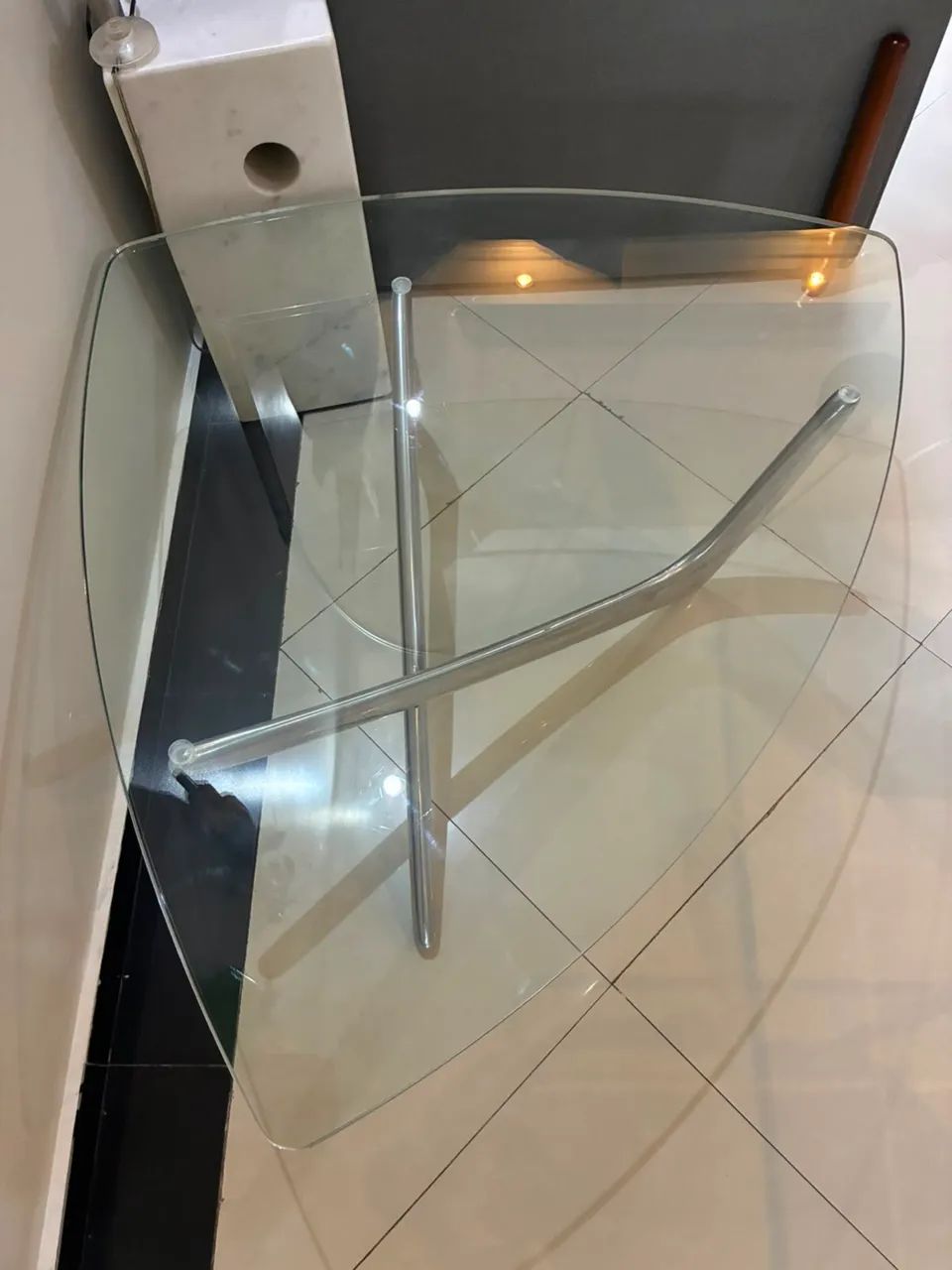 Mesa de centro Noguchi tampo de vidro  - Foto 3