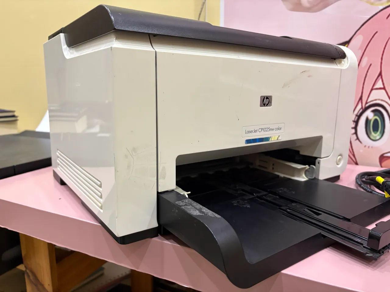 Impressora HP LaserJet CP1025nw Color - Wi-Fi - Foto 3