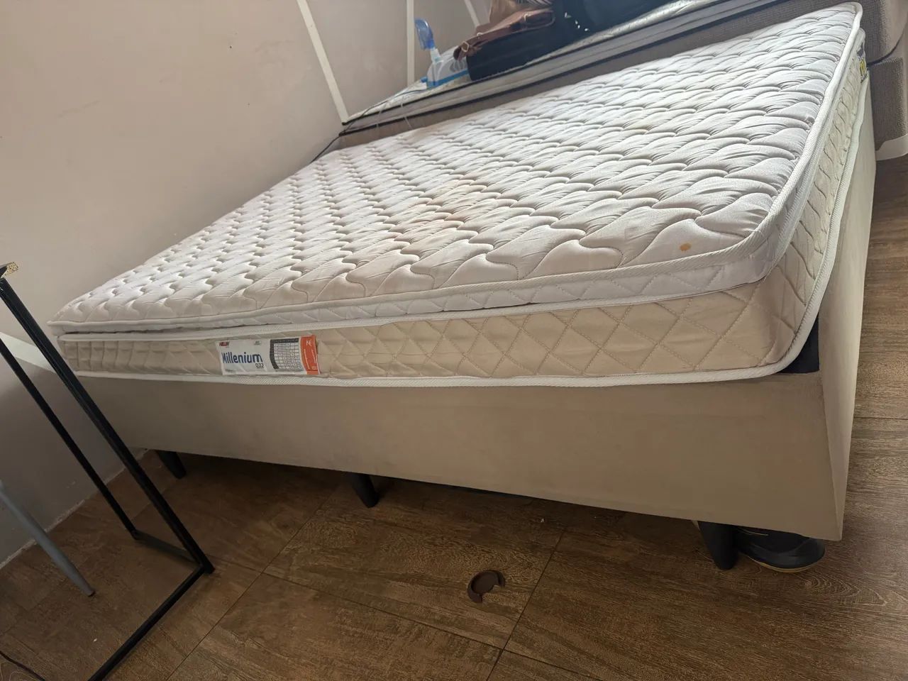 Cama Box Casal Colchão De Espuma D33 Millenium - Foto 2