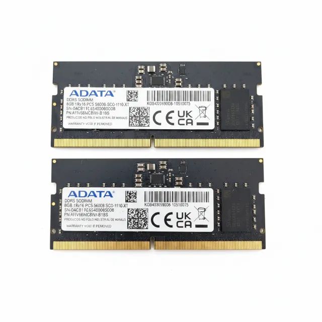 ADATA 8GB 2133 2本 Kit 2 Memórias Adata 8gb Ddr5 5600mt/s - Promoção!! - Memória RAM