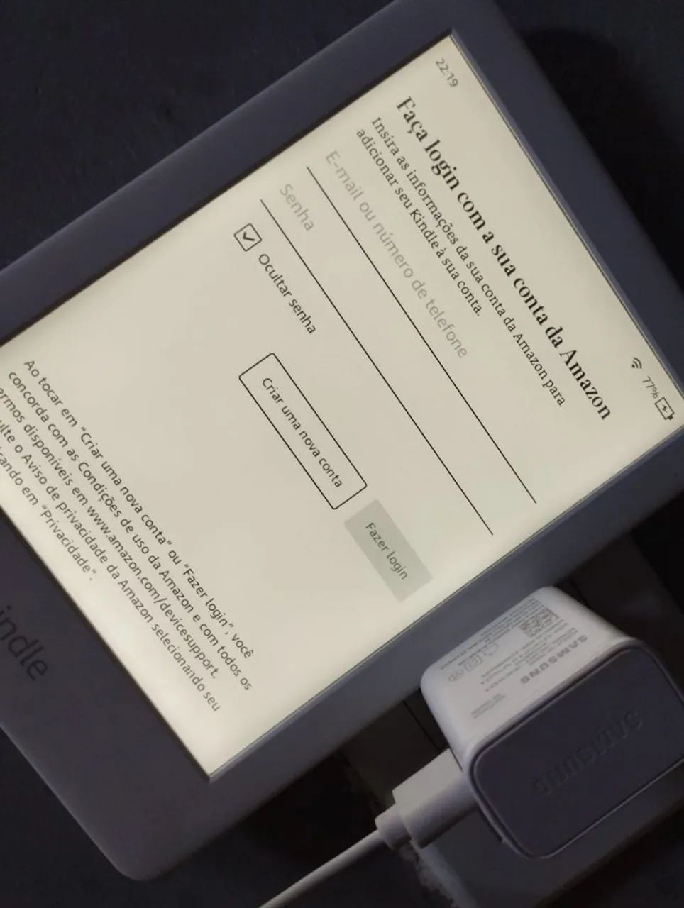 Vendo Kindle 10ª geração, original, funcionando perfeitamente.