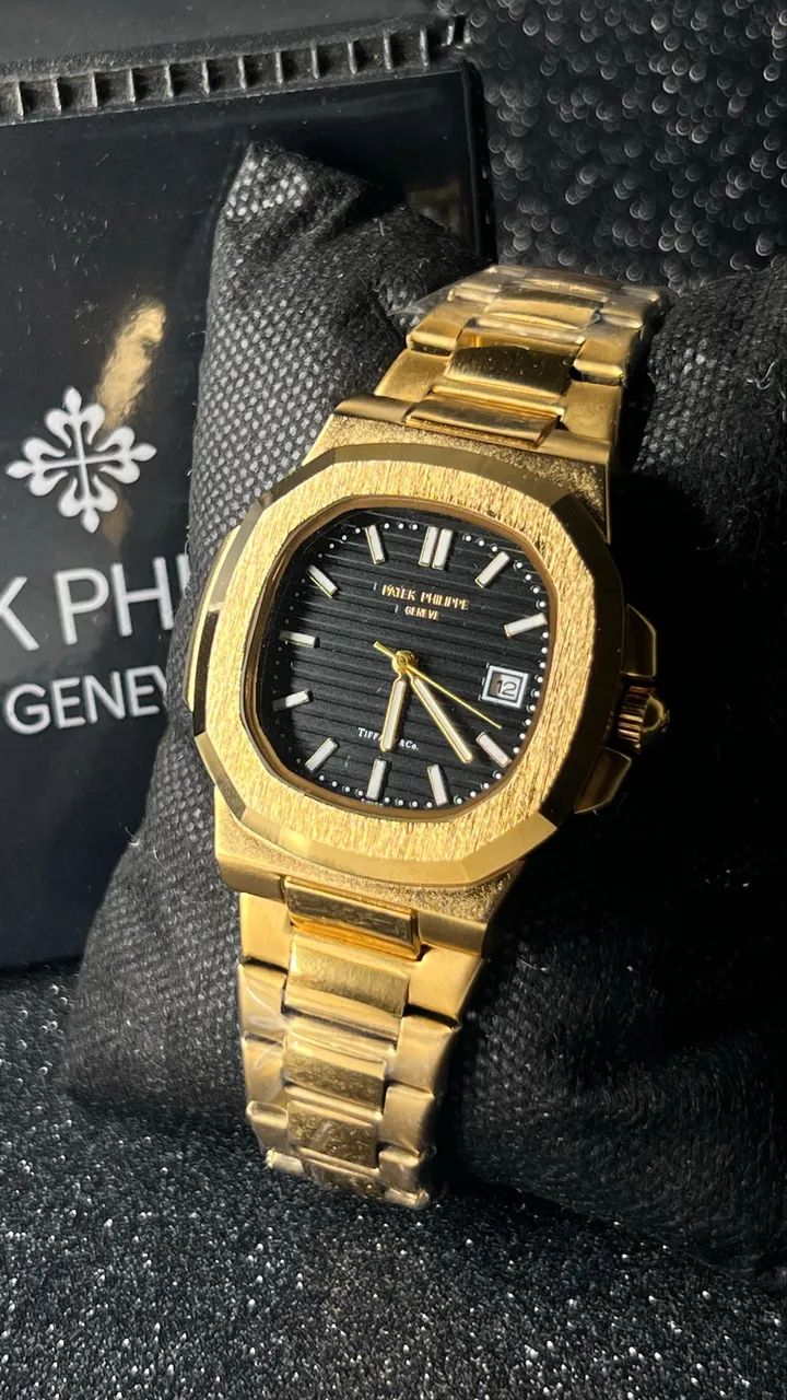 Relógio dourado - Foto 2