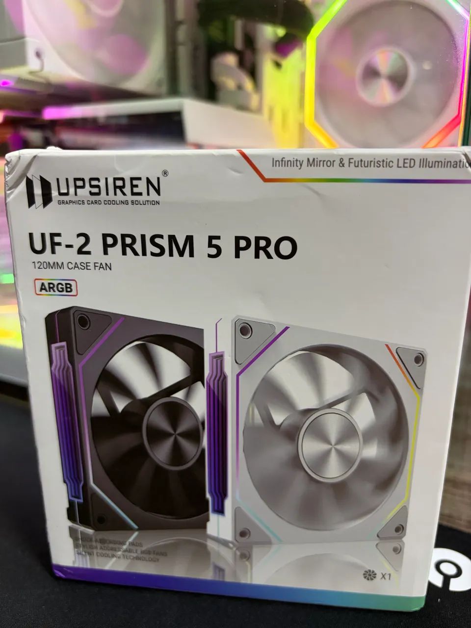 Kit 4 Fans PRISM 5 PRO Regular Branca NOVAS - Foto 2