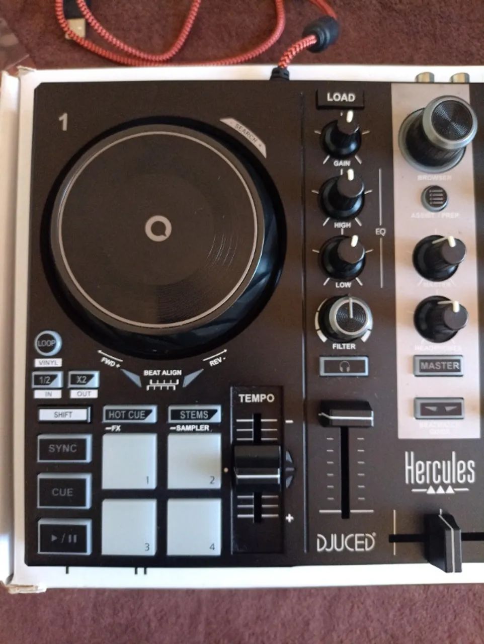 CONTROLADORA DJ - IMPULSE 200 MK2 - HERCULES - Foto 2