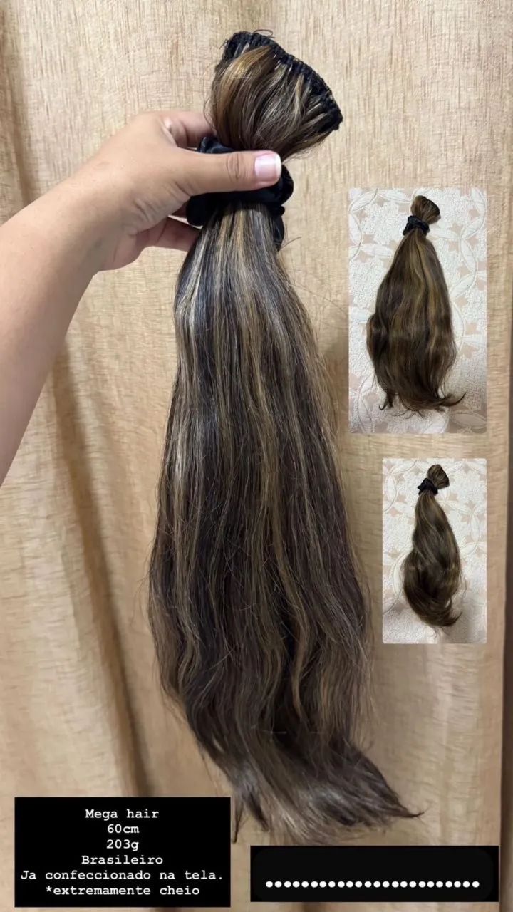 Mega hair 60cm  - Foto 4
