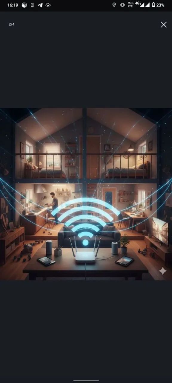 Esse anúncio é pra você que tem sinal fraco de internet em algum outro cômodo da sua casa  - Foto 2