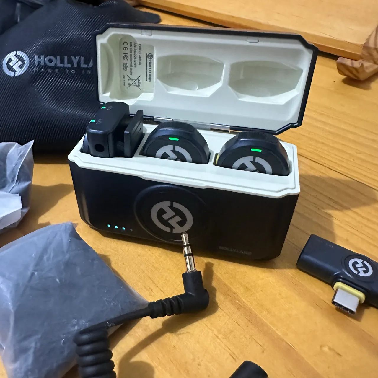 Microfone Hollyland Lark M2 Duo Combo - Foto 3