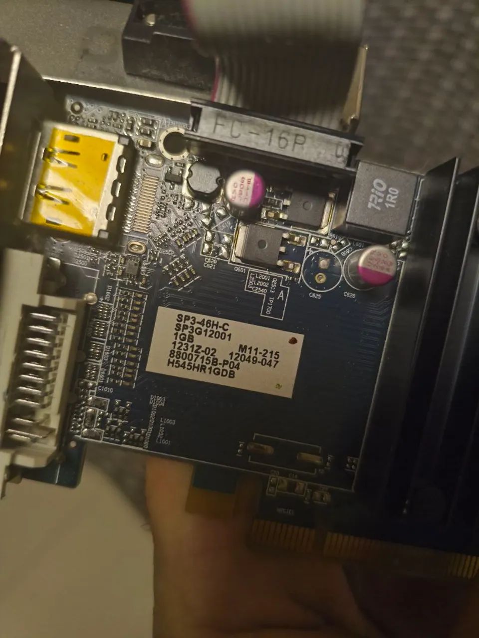 Placa de vídeo 1 GB  e 256mb - Foto 2