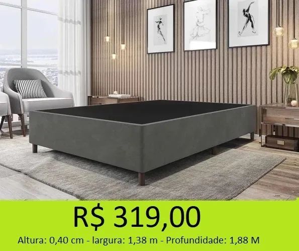 Base p Cama Casal 
