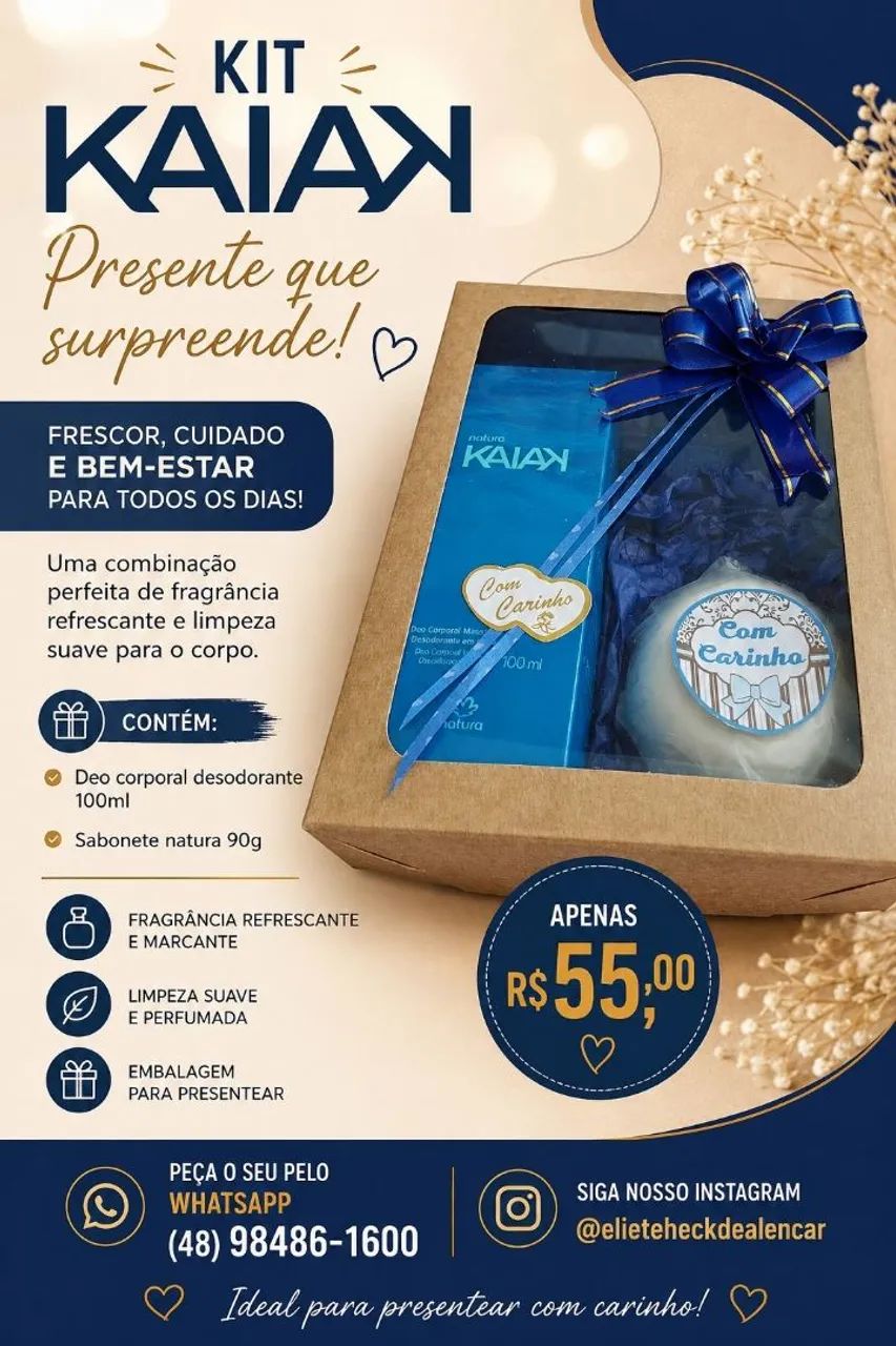 Kits presentes masculino  - Foto 4