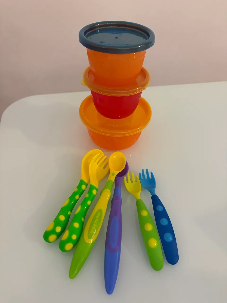 Pote Infantil + Talheres  - Foto 3