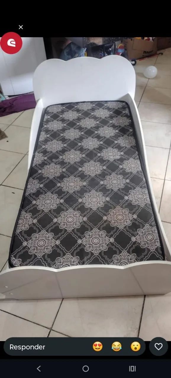 Cama solteiro infantil 