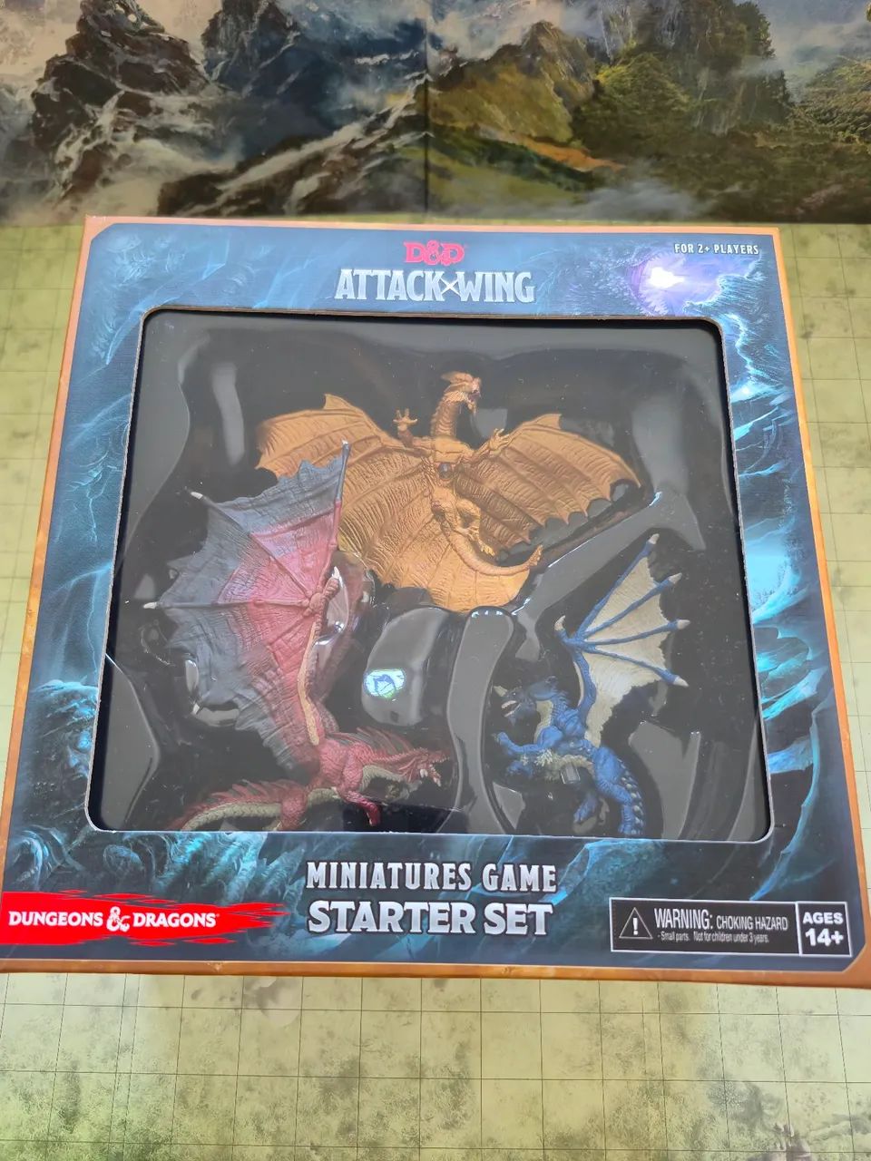 D&D Attack Wing Miniaturas de Dragões