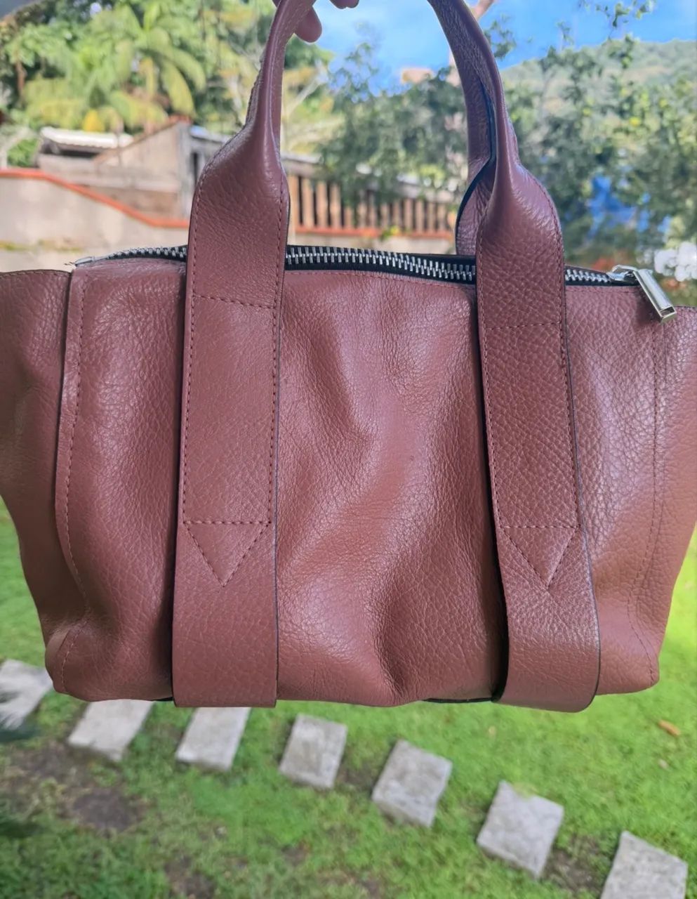 Bolsa couro legítimo Schütz  - Foto 2