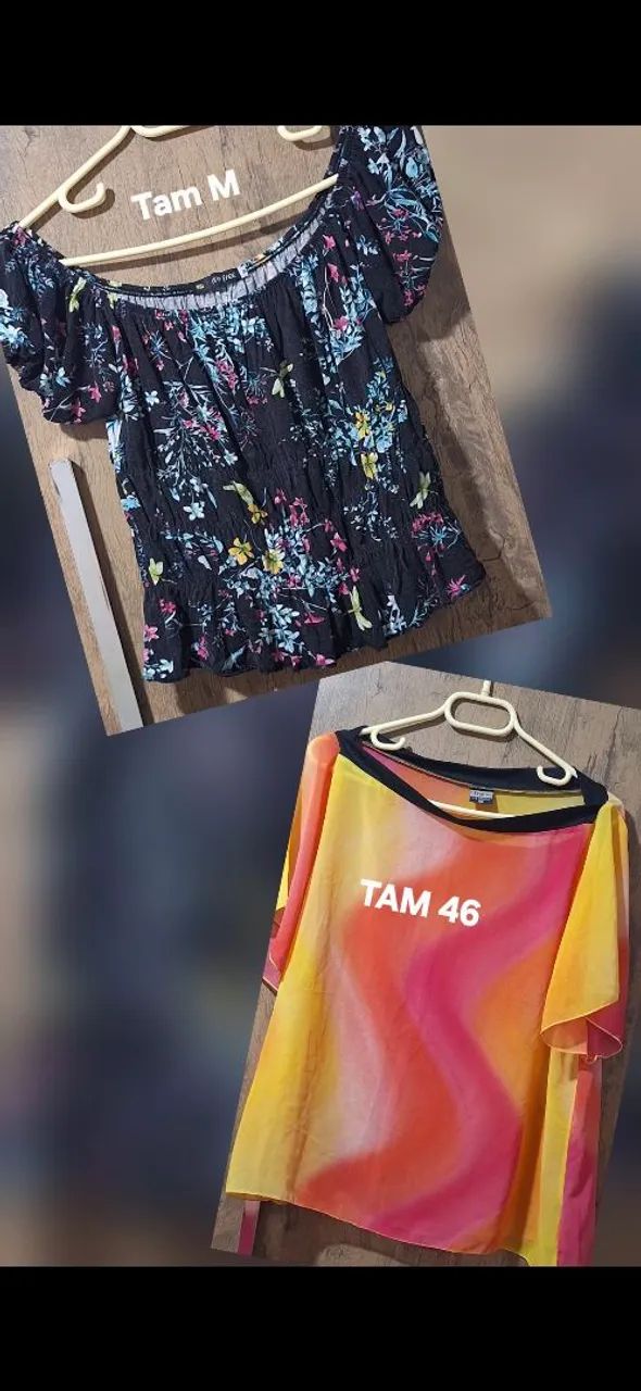 Lote de 20 blusas lindas modelos variados - Foto 3