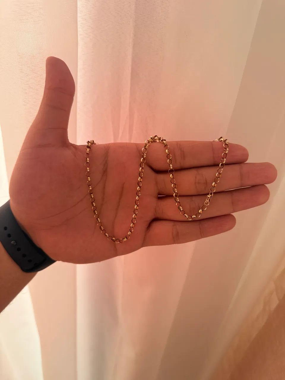 Cordão de ouro 18K maciço  - Foto 2