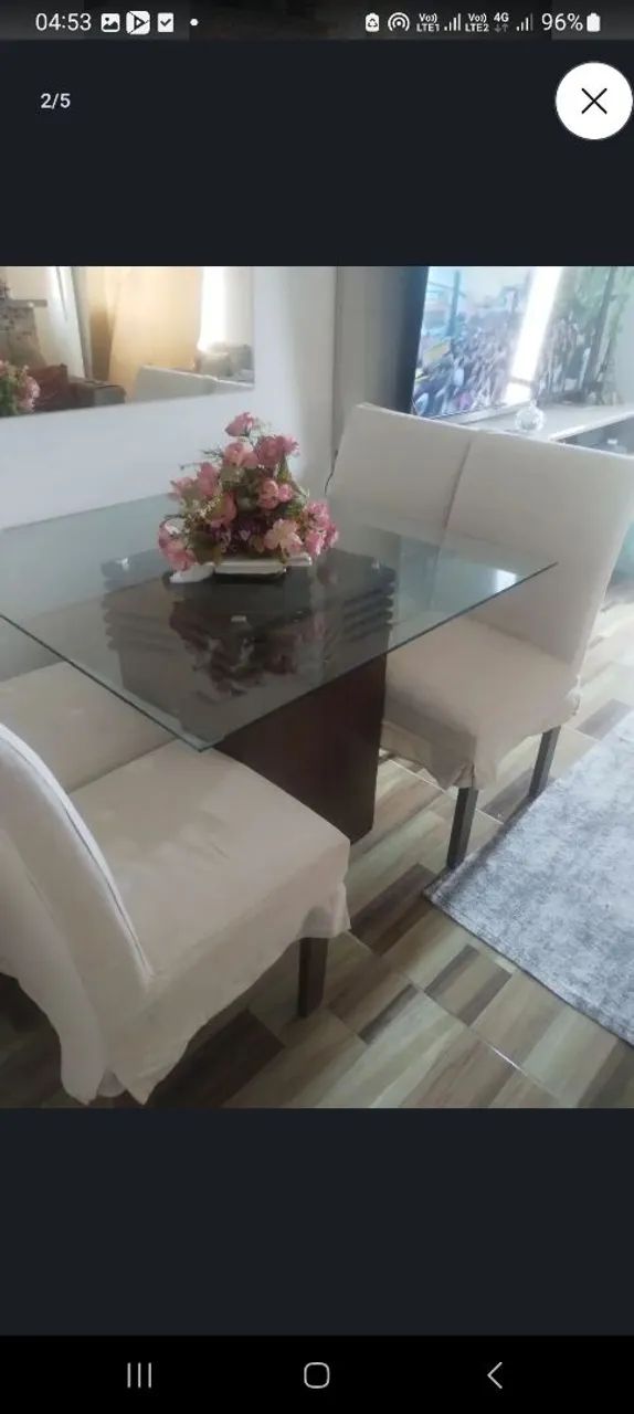 Mesa 4 cadeiras  - Foto 5