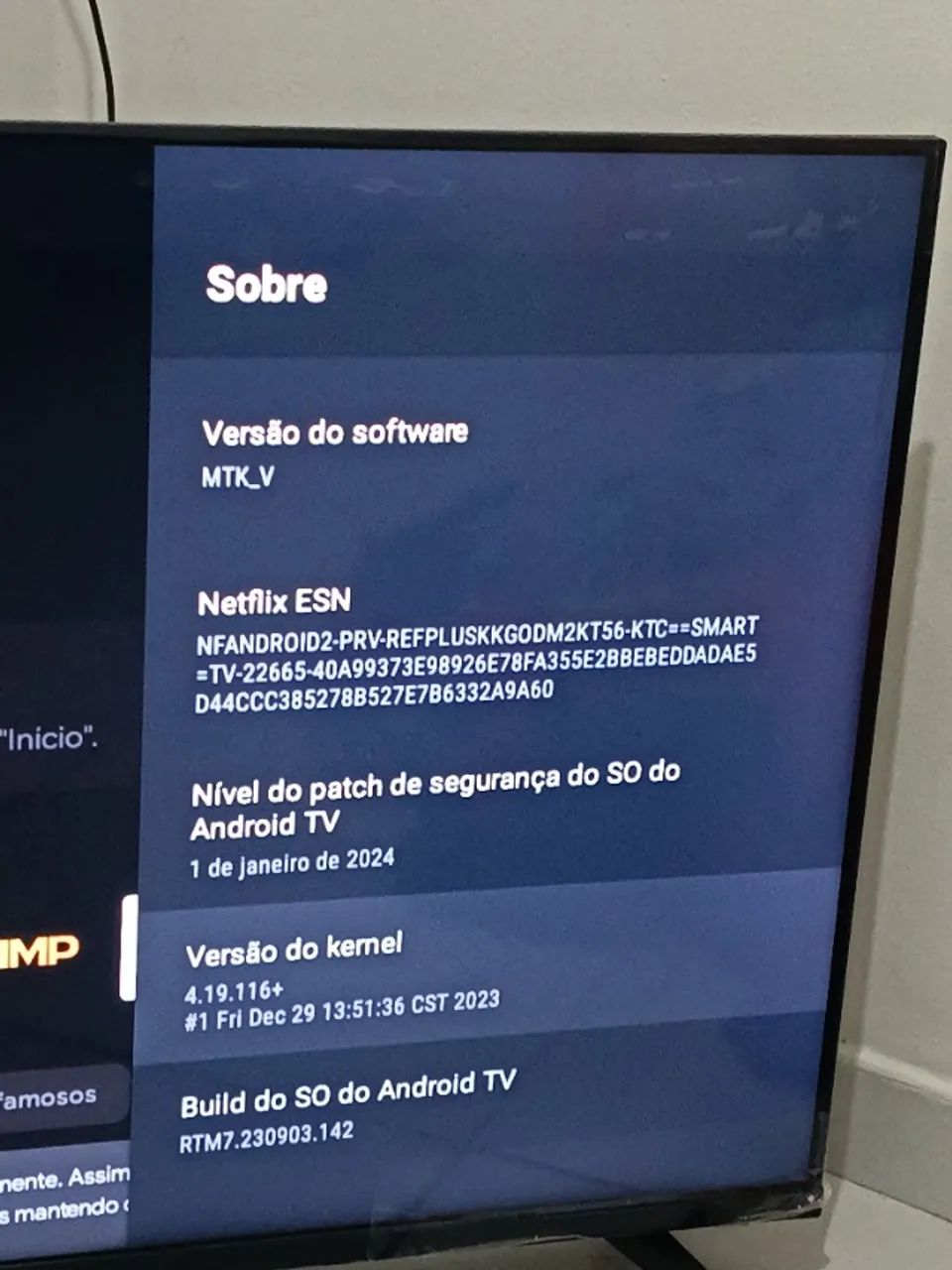 ? Smart TV Aiwa 43 Polegadas Android TV 11 - Foto 3